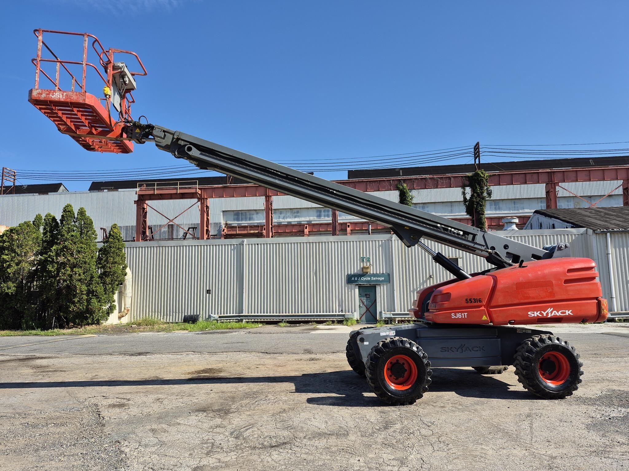 2017 Skyjack SJ61T Boom Lift
