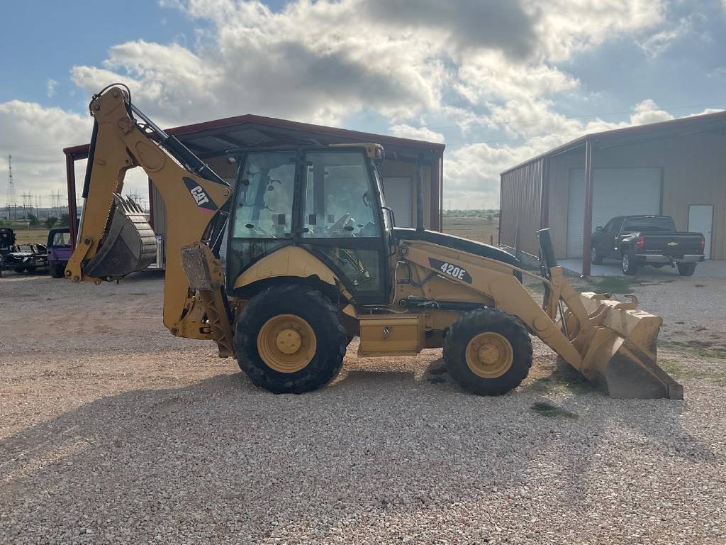 2009 Caterpillar 420E 4x4 Loader Backhoe
